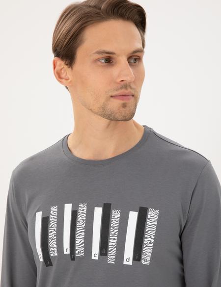 Gri Pijama Takımı - 50306726014