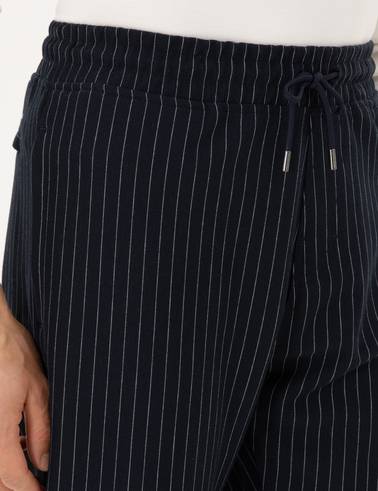 Lacivert Slim Fit Eşofman Altı