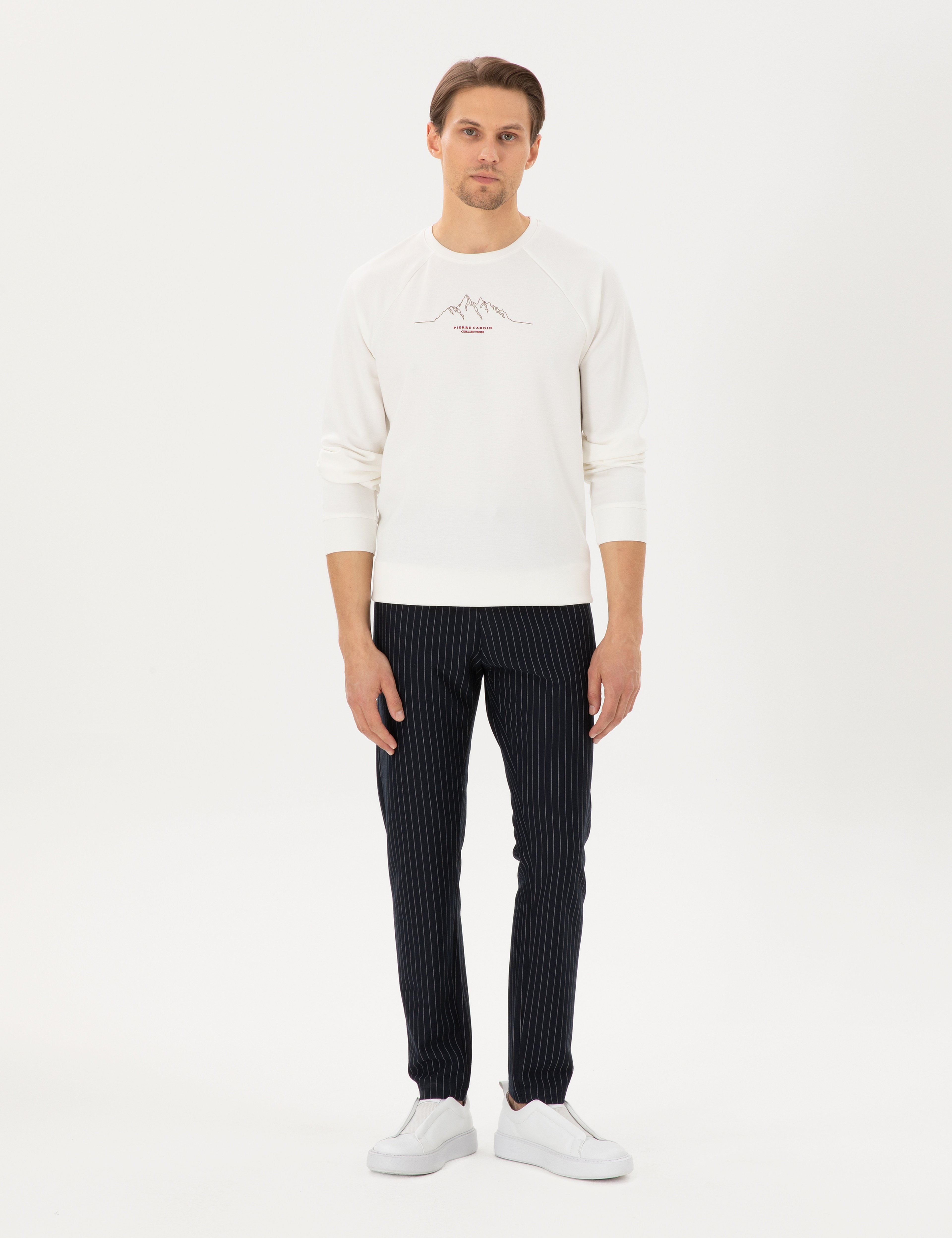 Lacivert Slim Fit Eşofman Altı