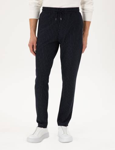 Lacivert Slim Fit Eşofman Altı
