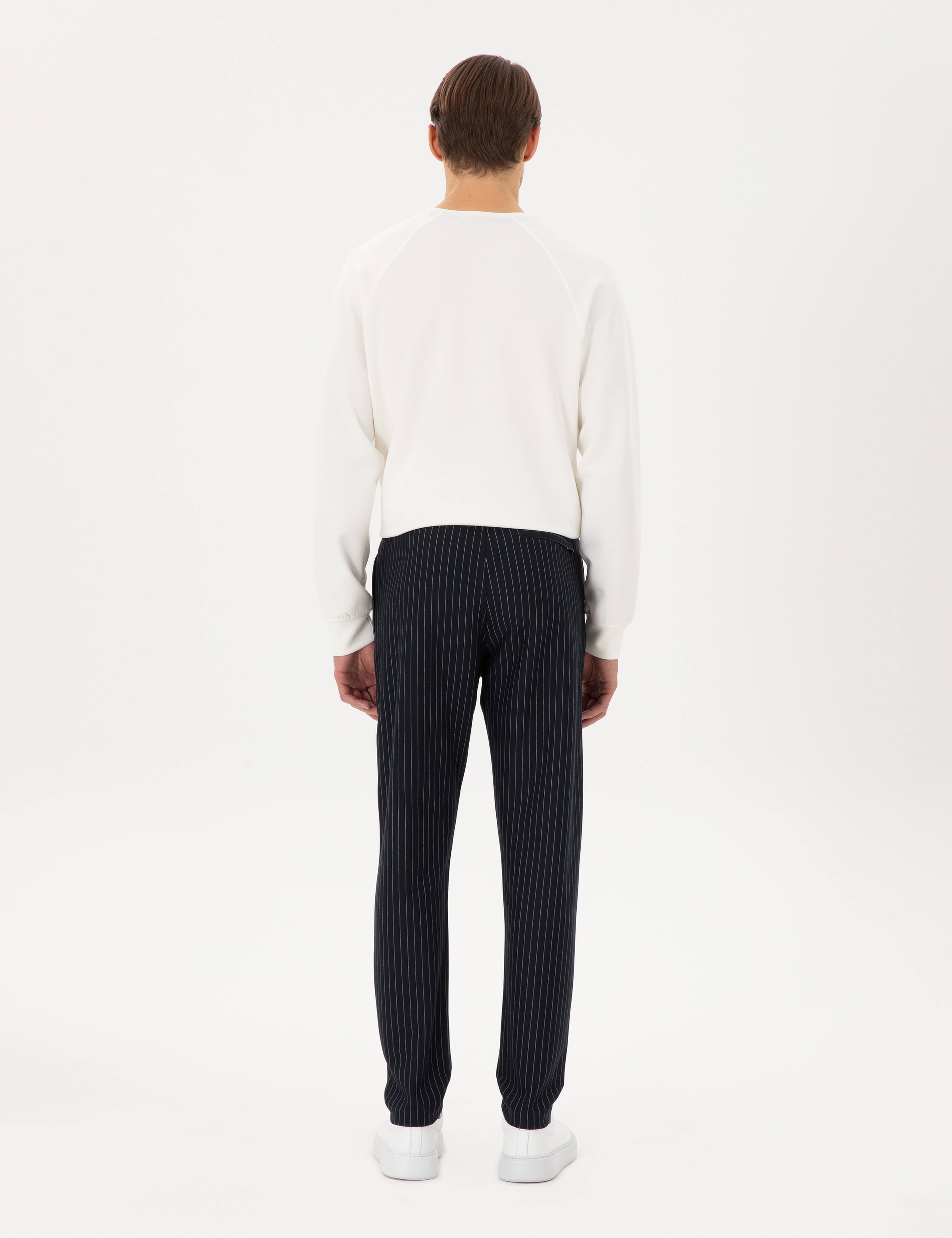 Lacivert Slim Fit Eşofman Altı