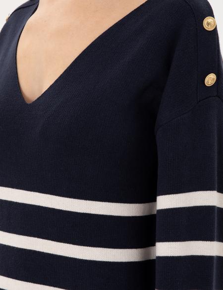 Lacivert Regular Fit Triko Elbise - 50290561006