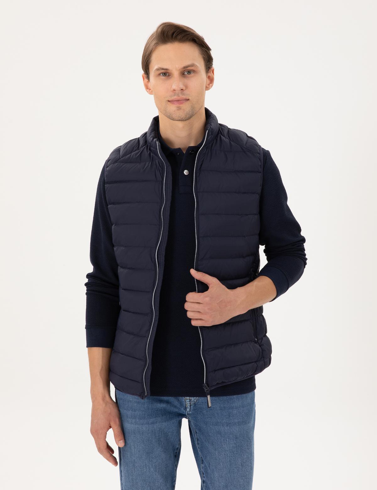 Lacivert Ultra Hafif Şişme Yelek