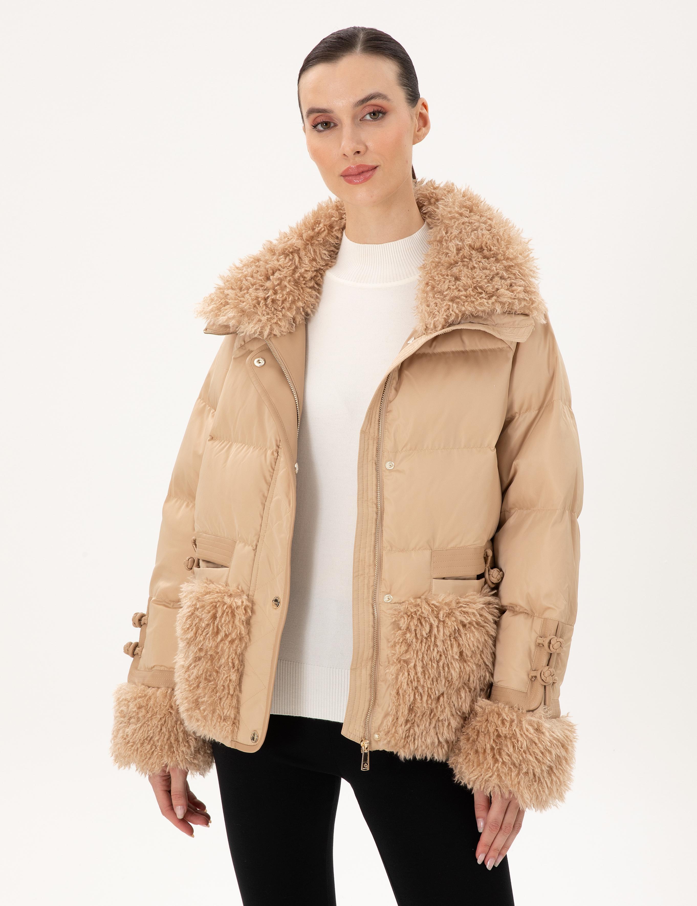 Bej Comfort Fit Mont