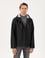 Siyah Kapüşonlu Mont