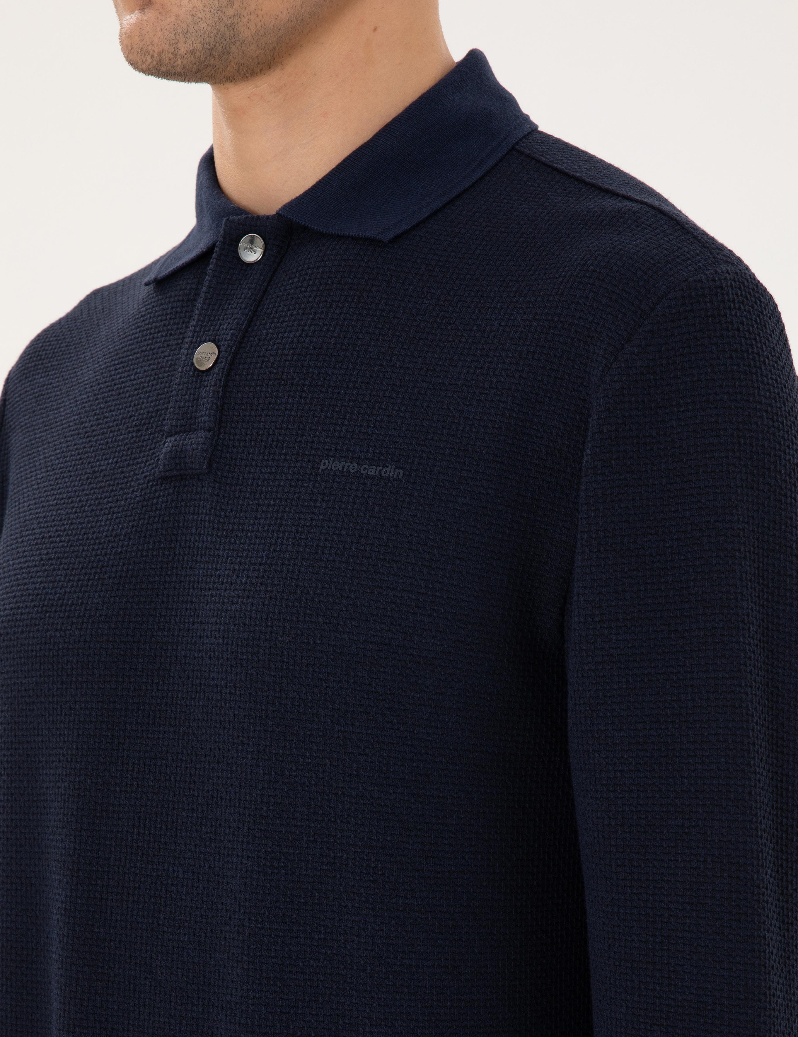 Lacivert Regular Fit Sweatshirt