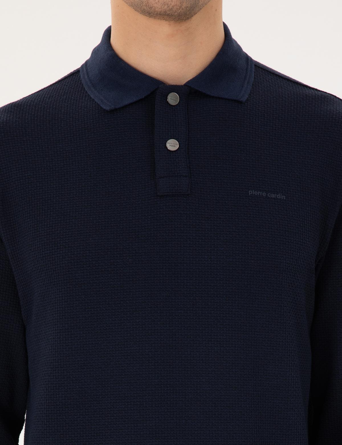 Lacivert Regular Fit Sweatshirt - 50293236027