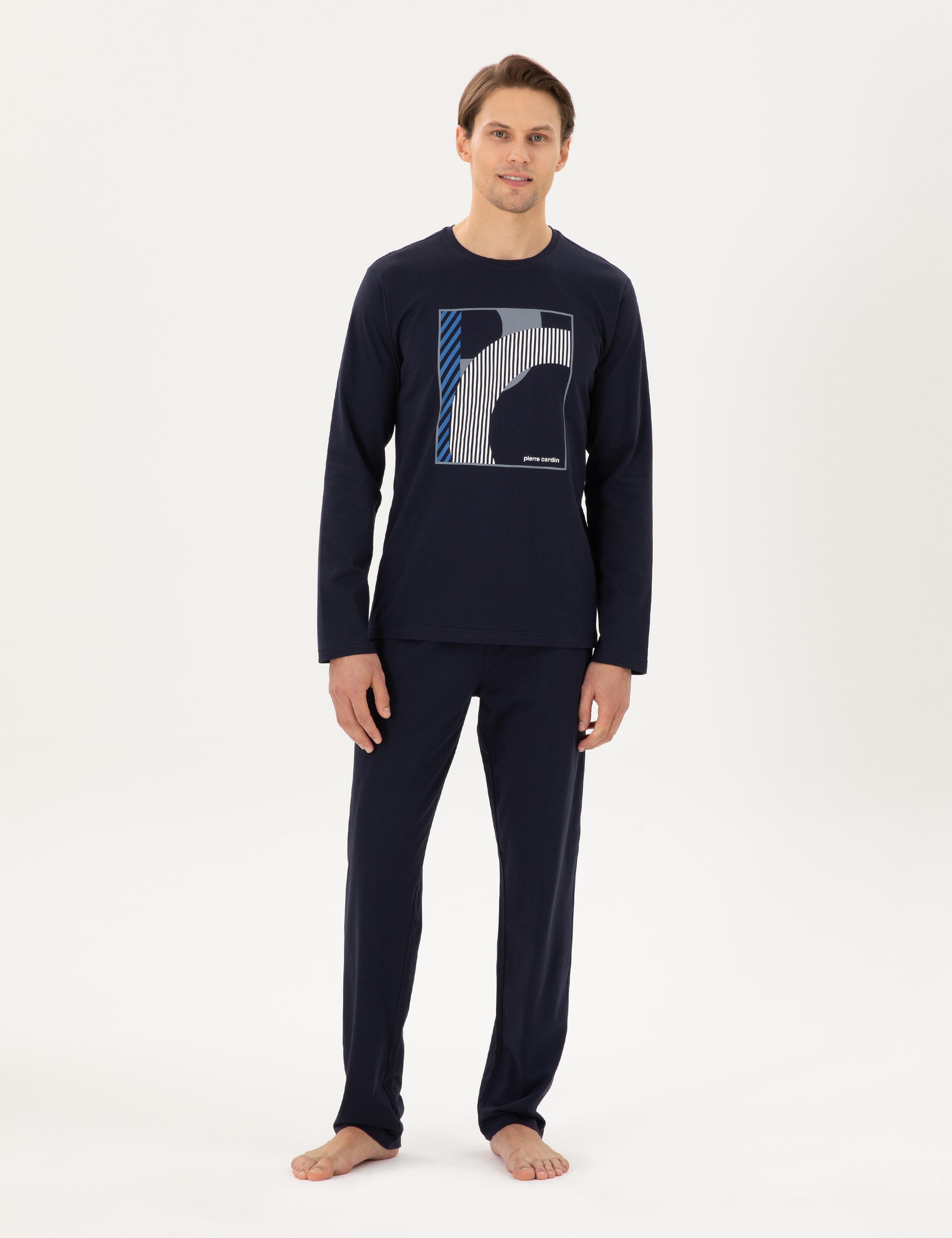 Lacivert Pijama Takımı