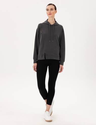 Siyah Slim Fit Tayt