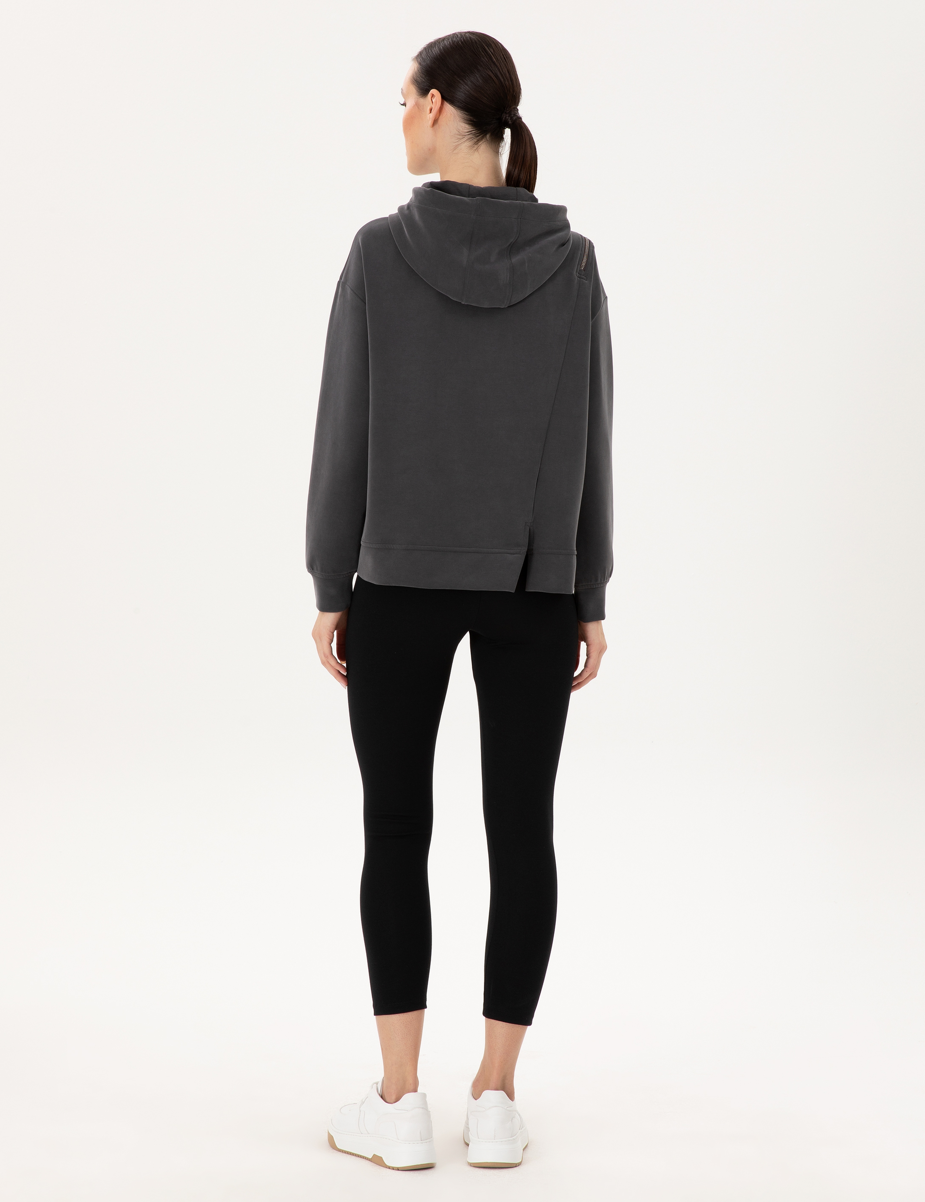 Siyah Slim Fit Tayt
