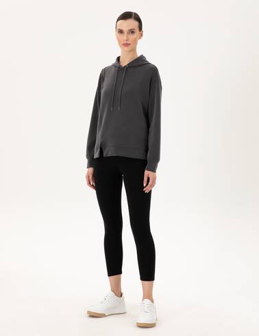 Siyah Slim Fit Tayt