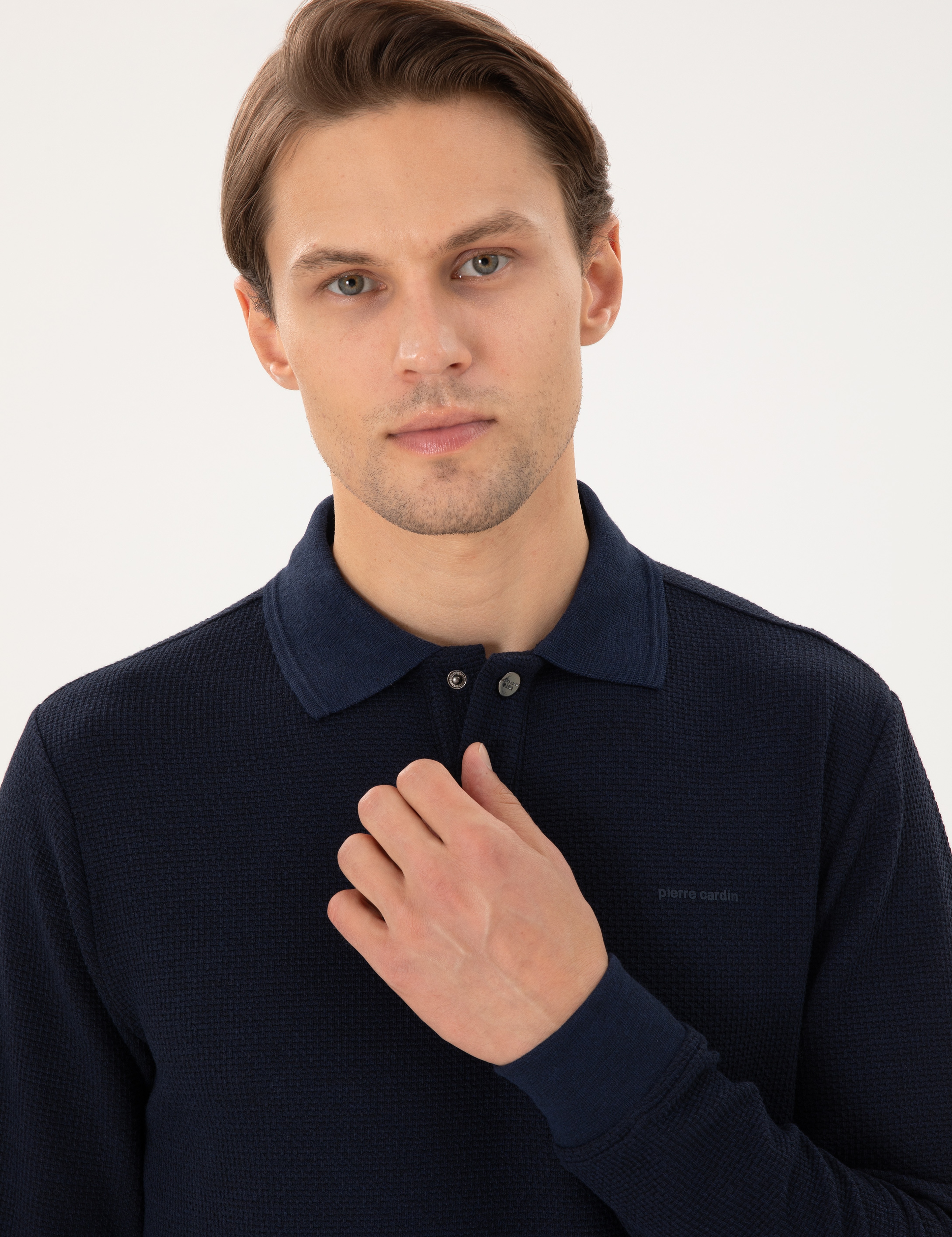 Lacivert Regular Fit Sweatshirt - Image 2