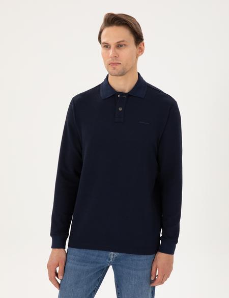 Lacivert Regular Fit Sweatshirt - 50293236027