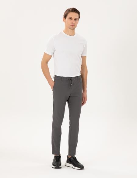 Antrasit Klasik Jogger Pantolon - 50296593131