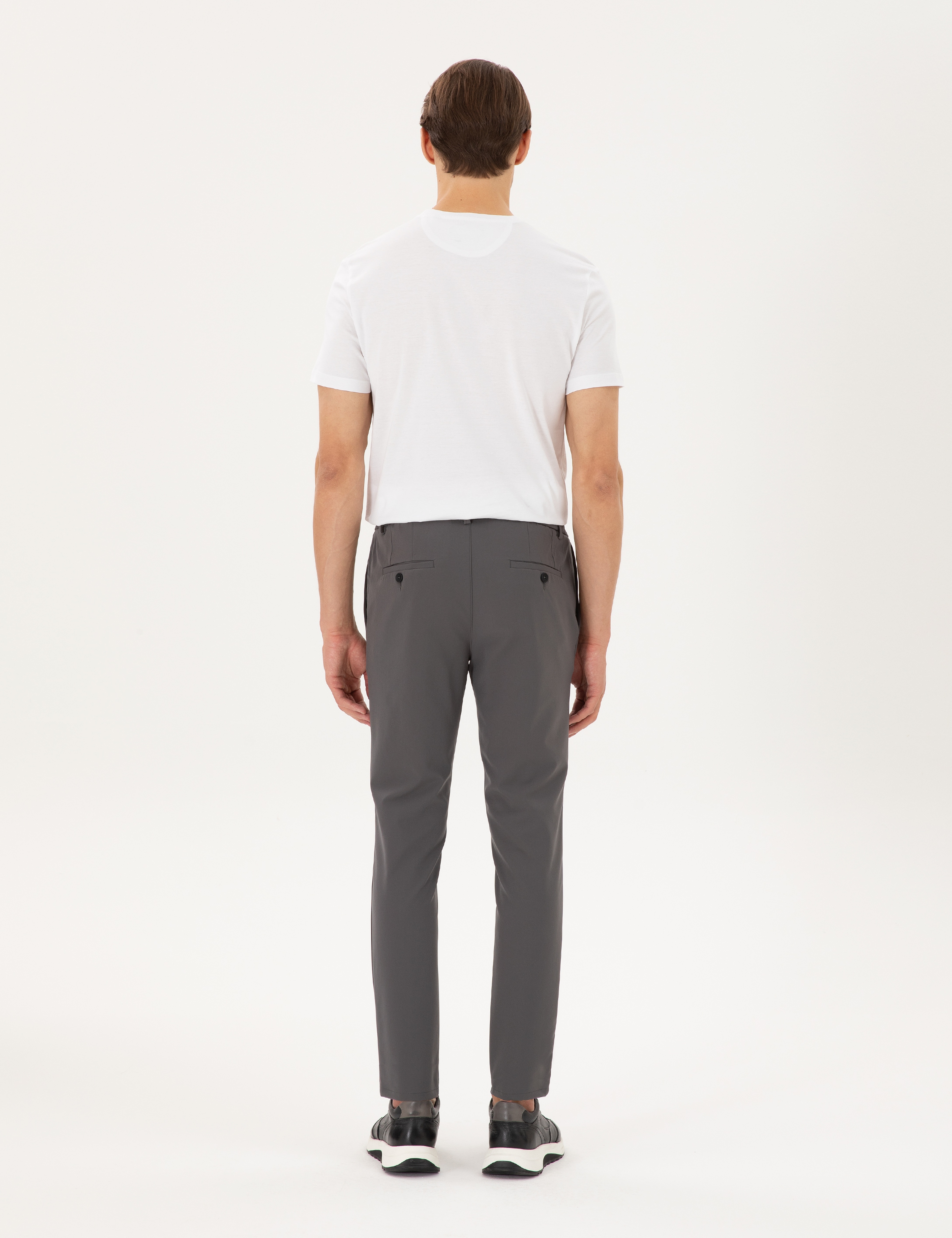 Antrasit Klasik Jogger Pantolon - Image 4