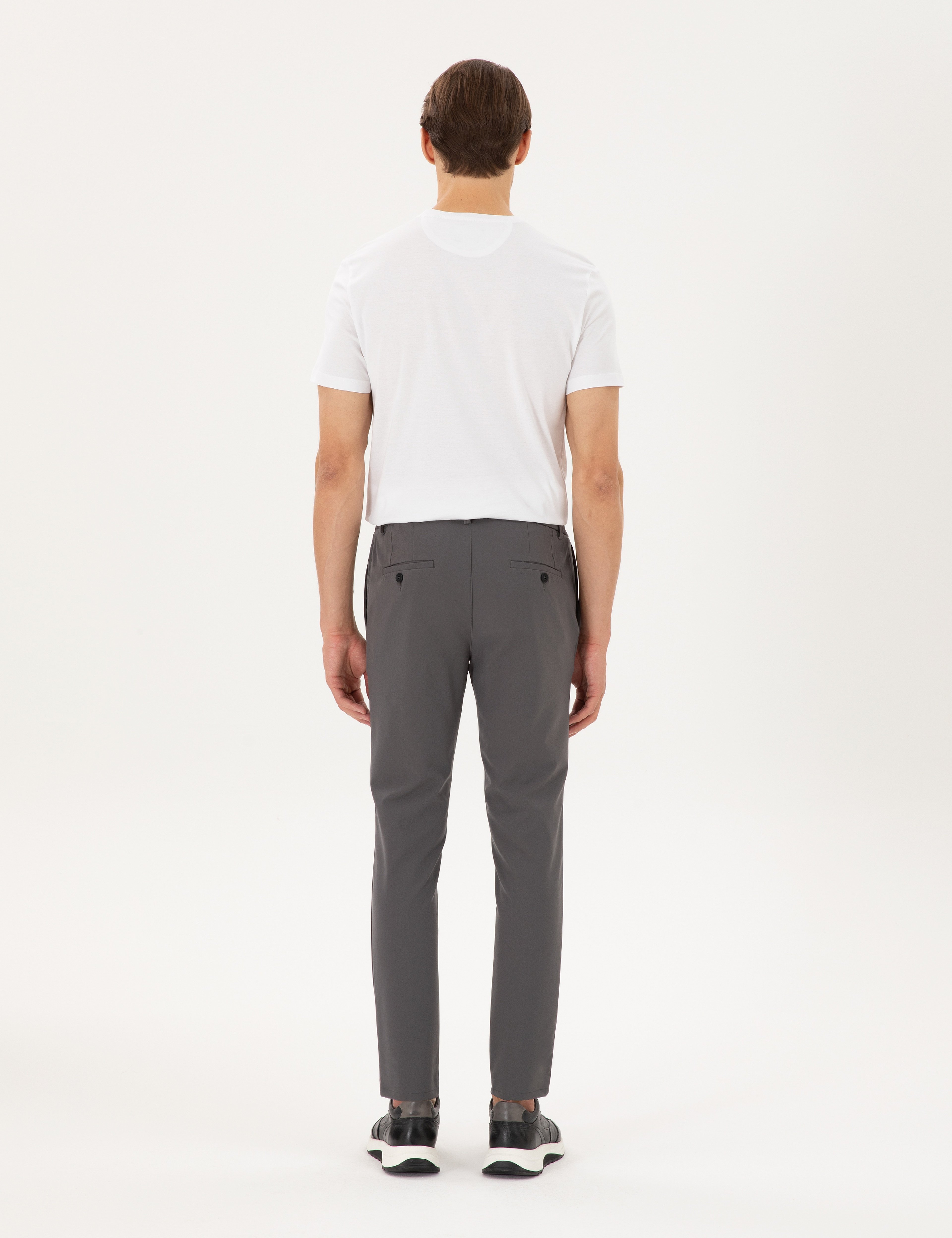 Antrasit Klasik Jogger Pantolon