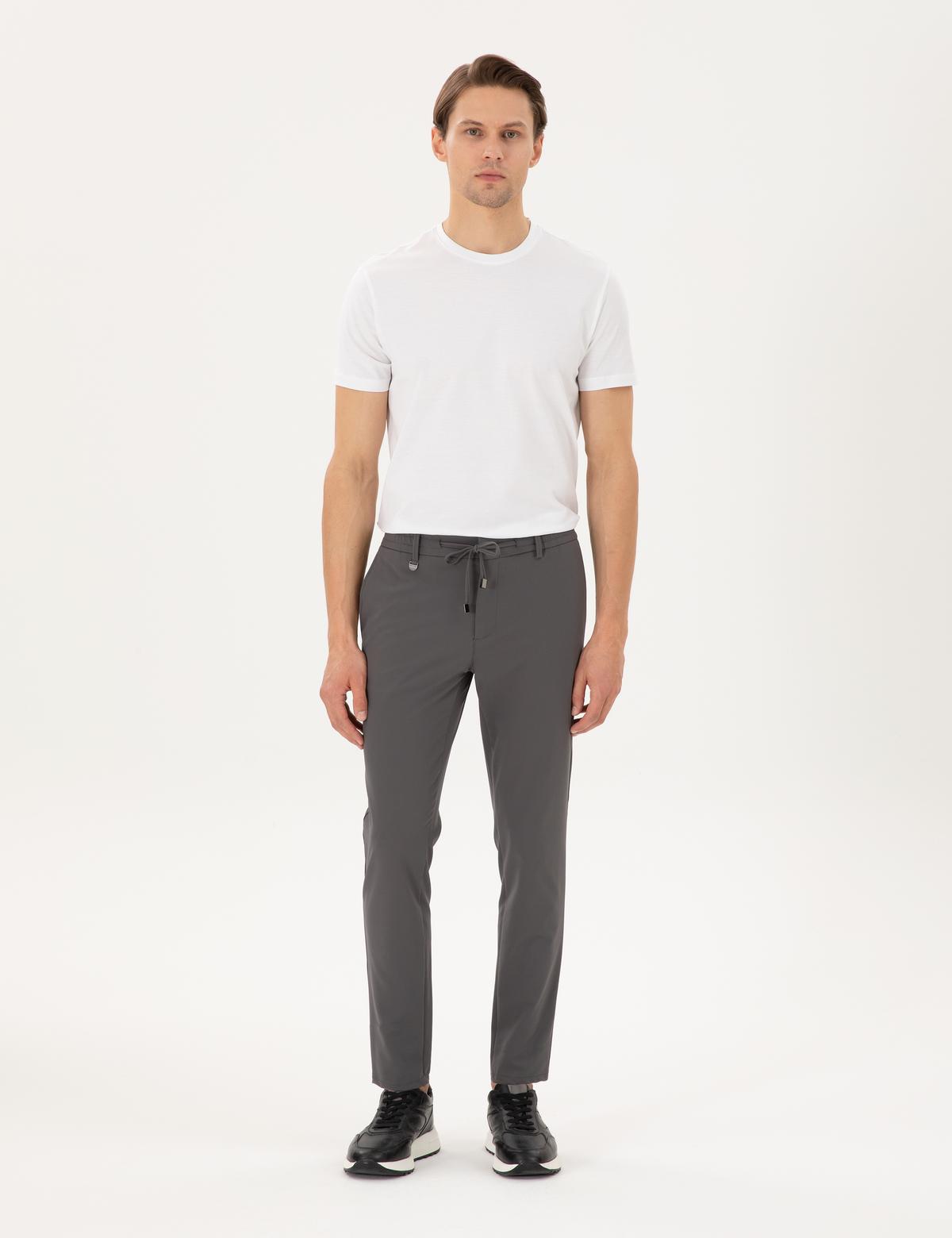 Antrasit Klasik Jogger Pantolon - 50296593131