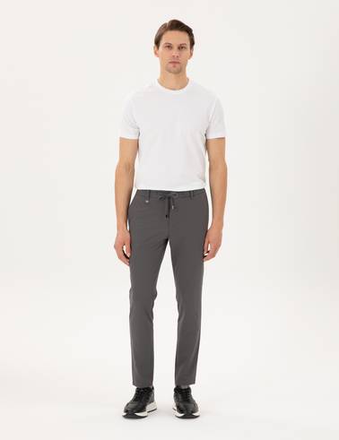 Antrasit Klasik Jogger Pantolon