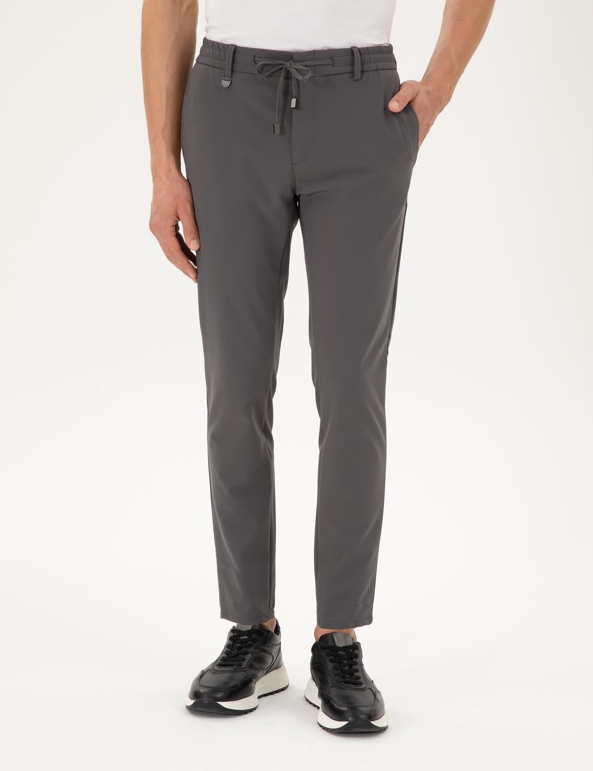 Antrasit Klasik Jogger Pantolon - 50296593131