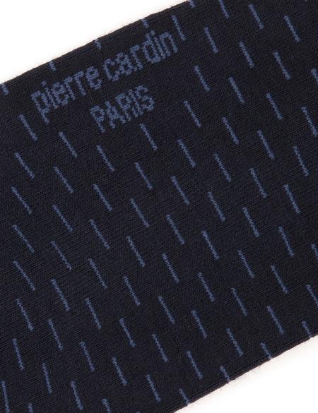 Erkek Bambu Karışımlı Lacivert Soket Desenli Çorap - 50299896002