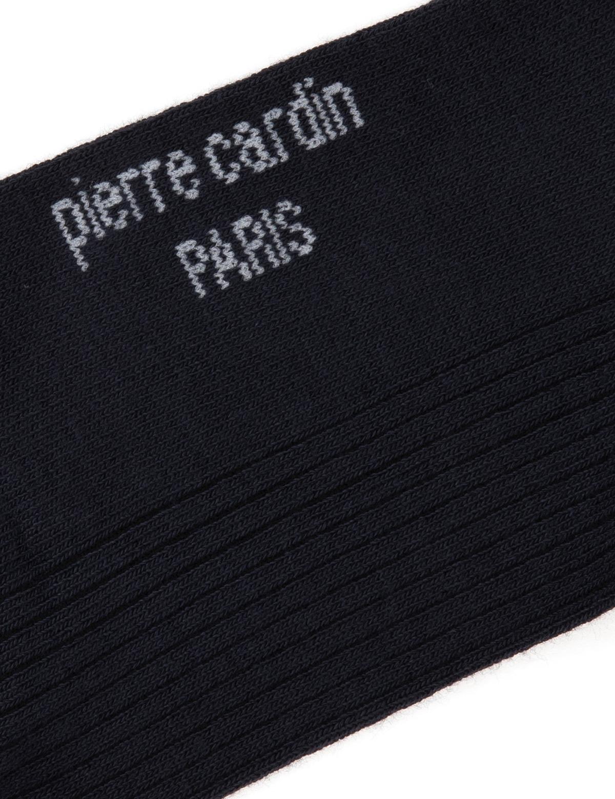 Erkek Bambu Karışımlı Lacivert Soket Desenli Çorap - 50299889004