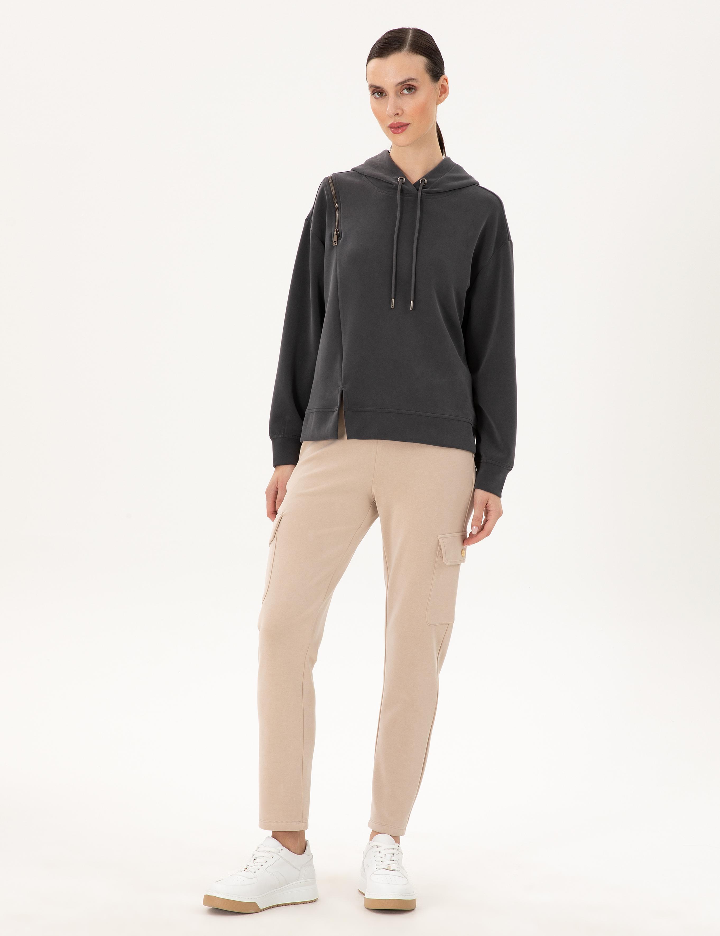 Bej Regular Fit Eşofman Altı