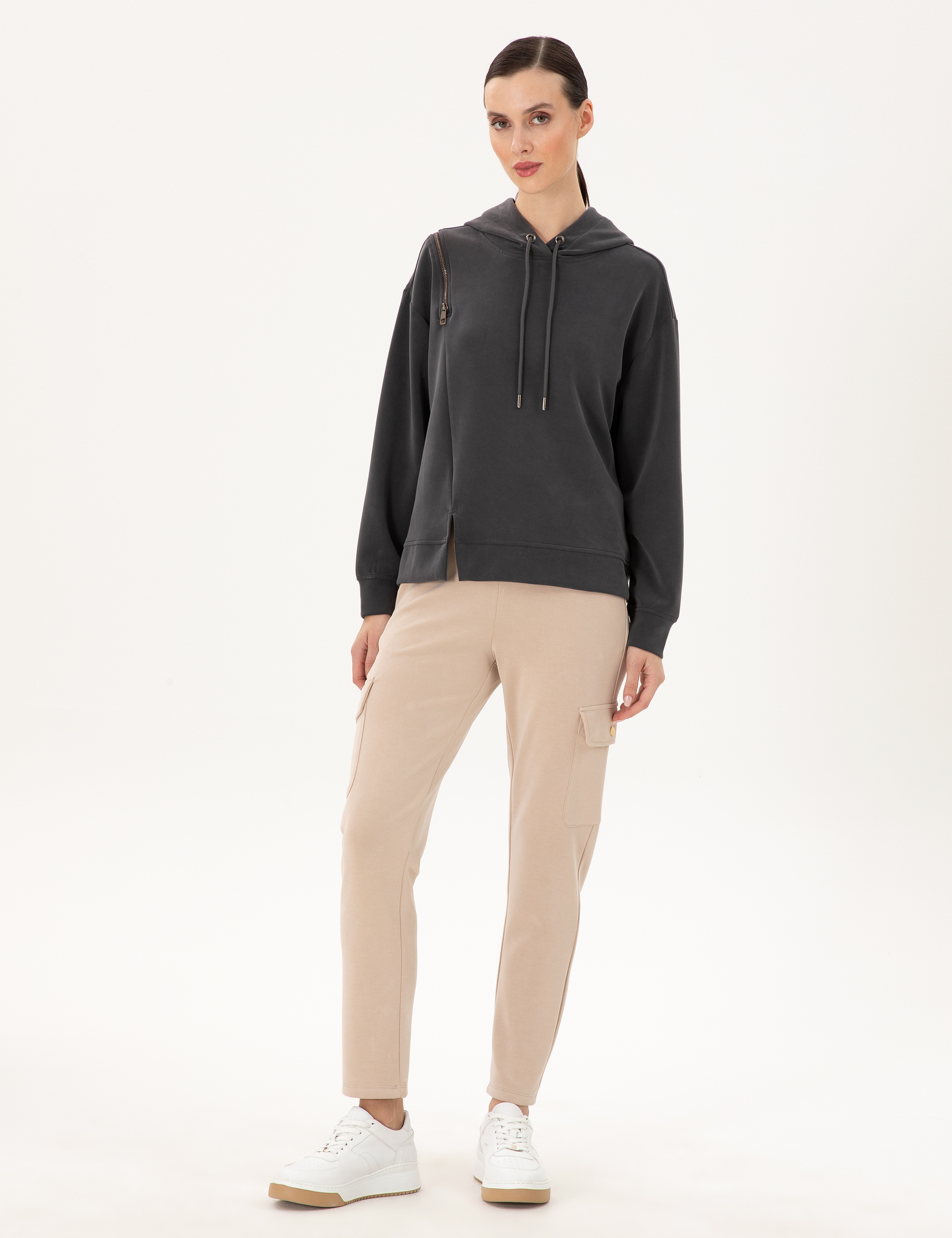 Bej Regular Fit Eşofman Altı - Image 3