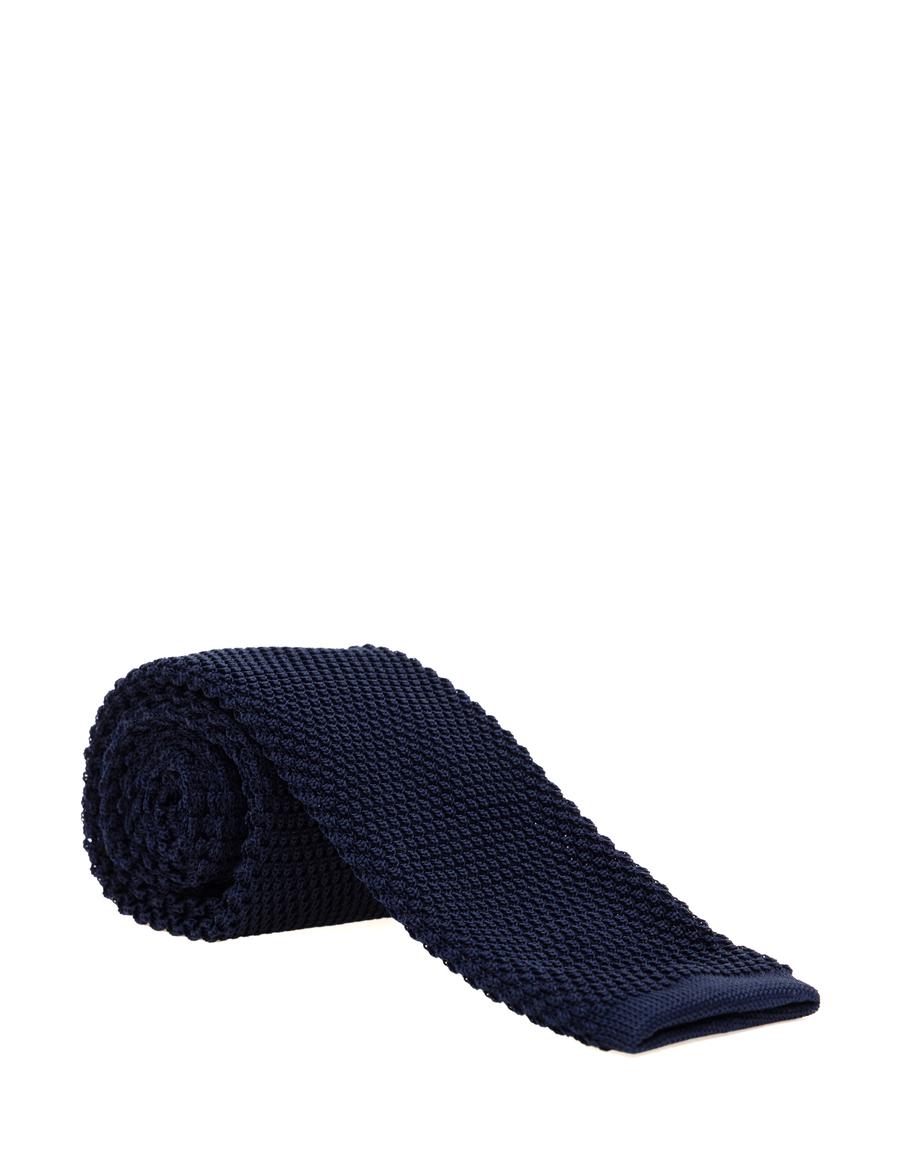 Lacivert Örme Kravat