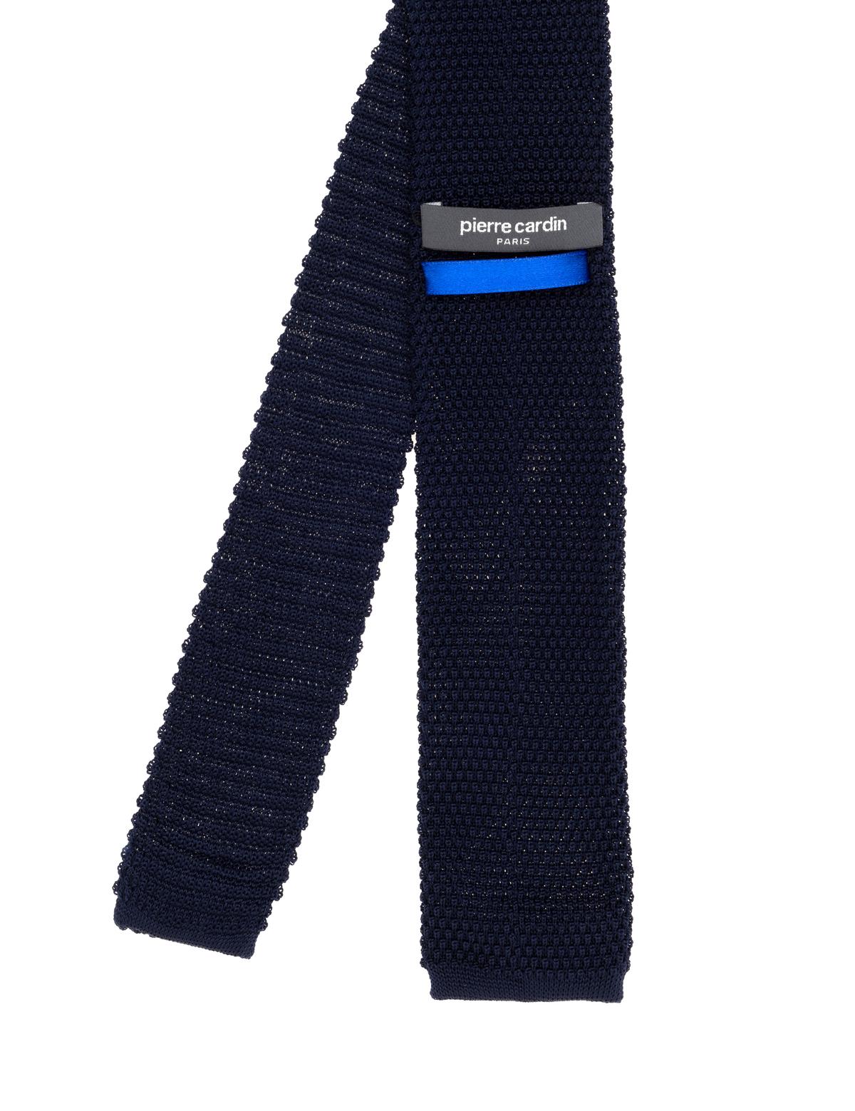 Lacivert Örme Kravat - 50304114002