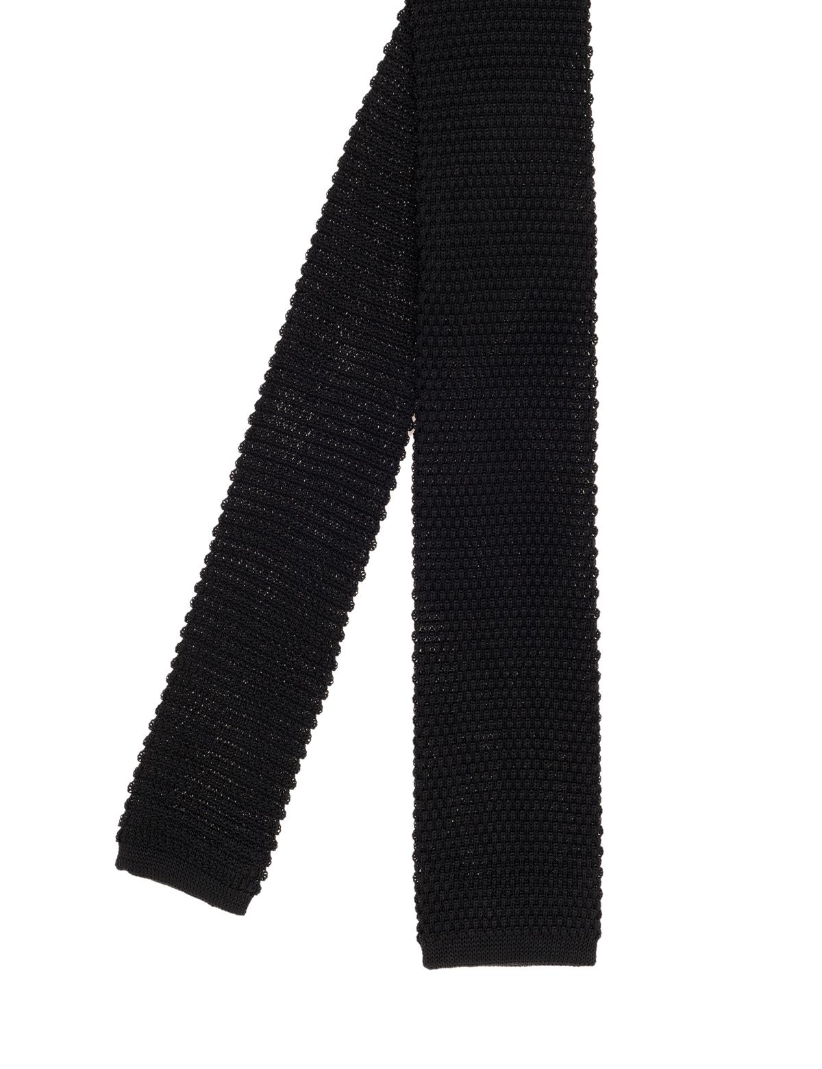 Siyah Örme Kravat - 50304114001