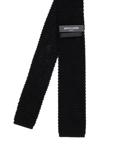 Siyah Örme Kravat - 50304114001