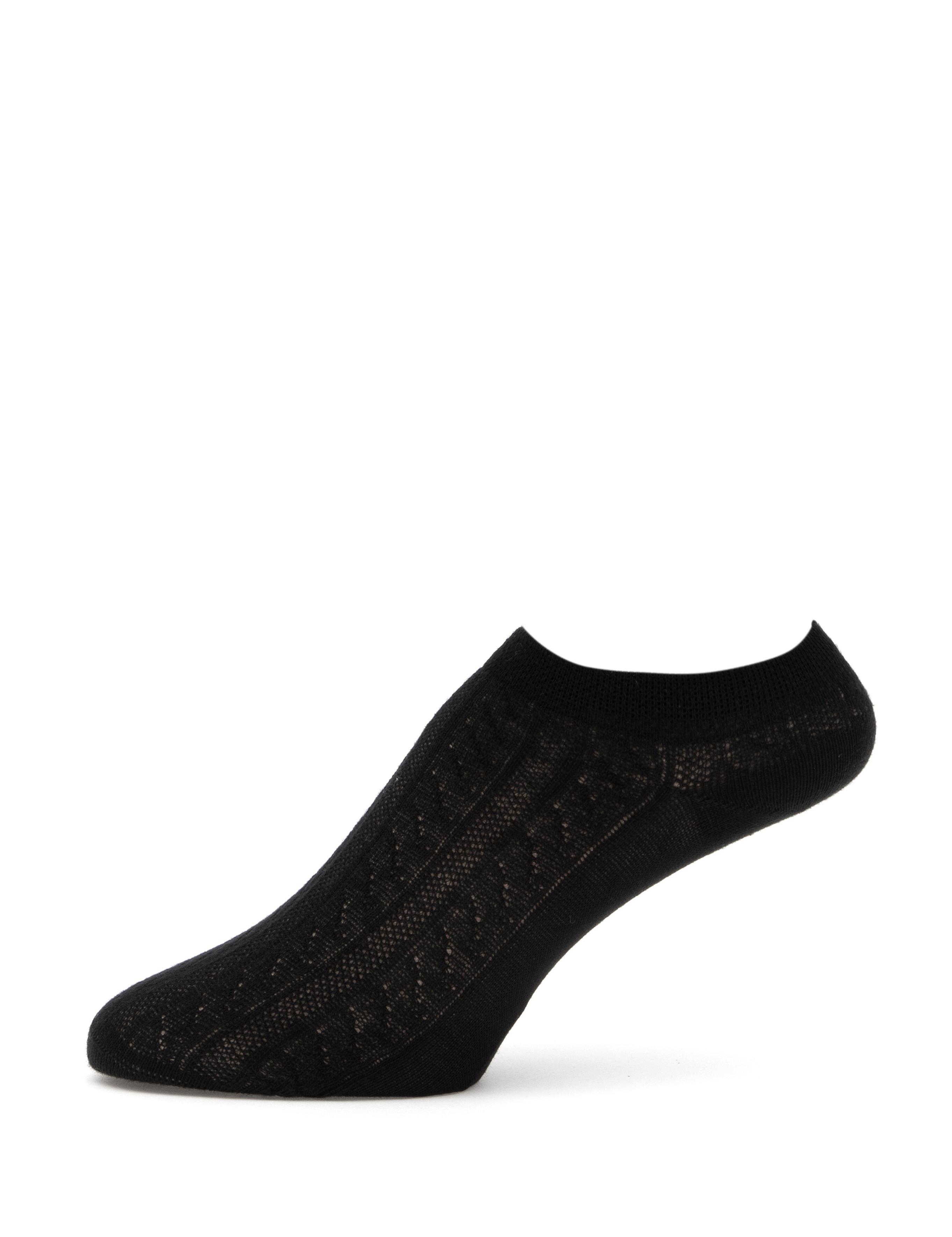 Kadın Siyah 2'li Patik Çorap