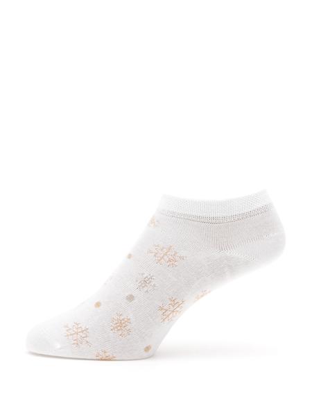 Kadın Mavi 2'li Patik Çorap - 50301618002