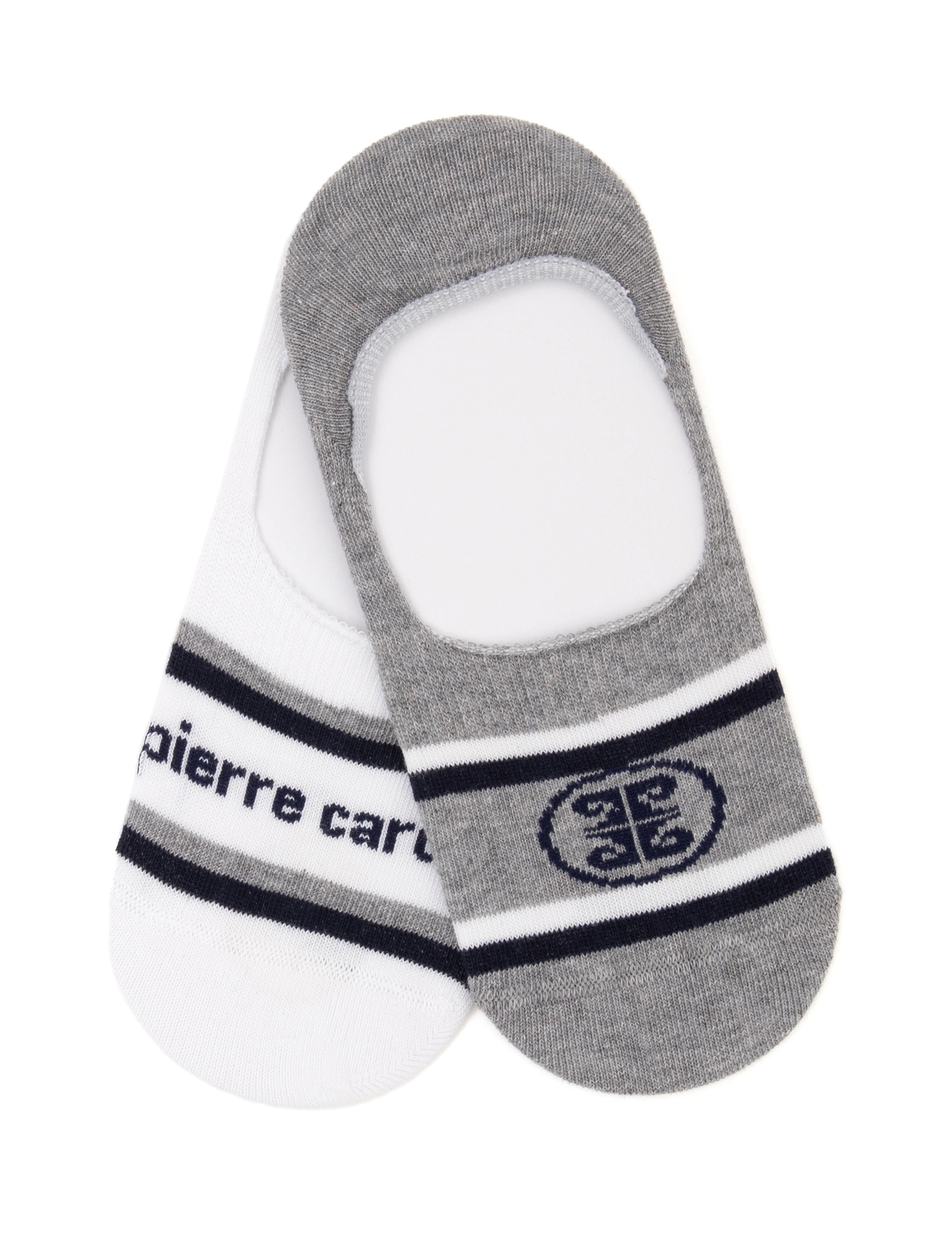 Kadın Gri 2'li Babet Çorap