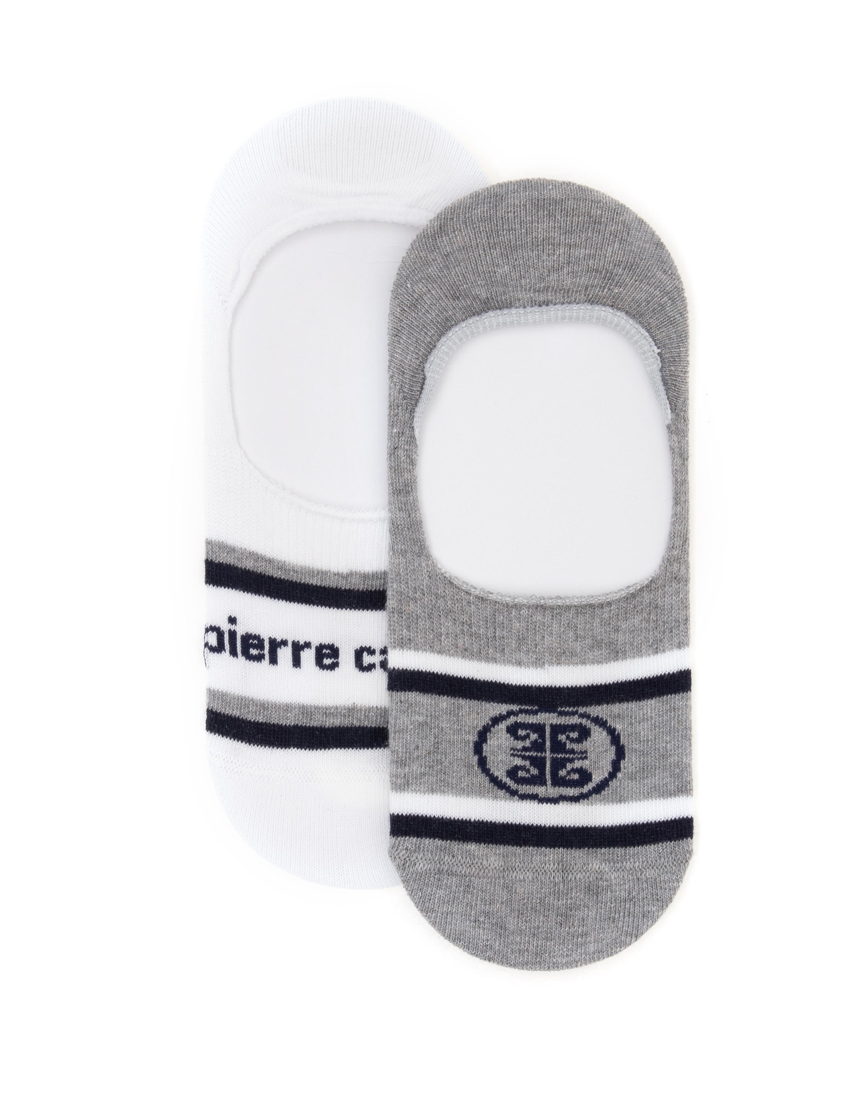 Kadın Gri 2'li Babet Çorap