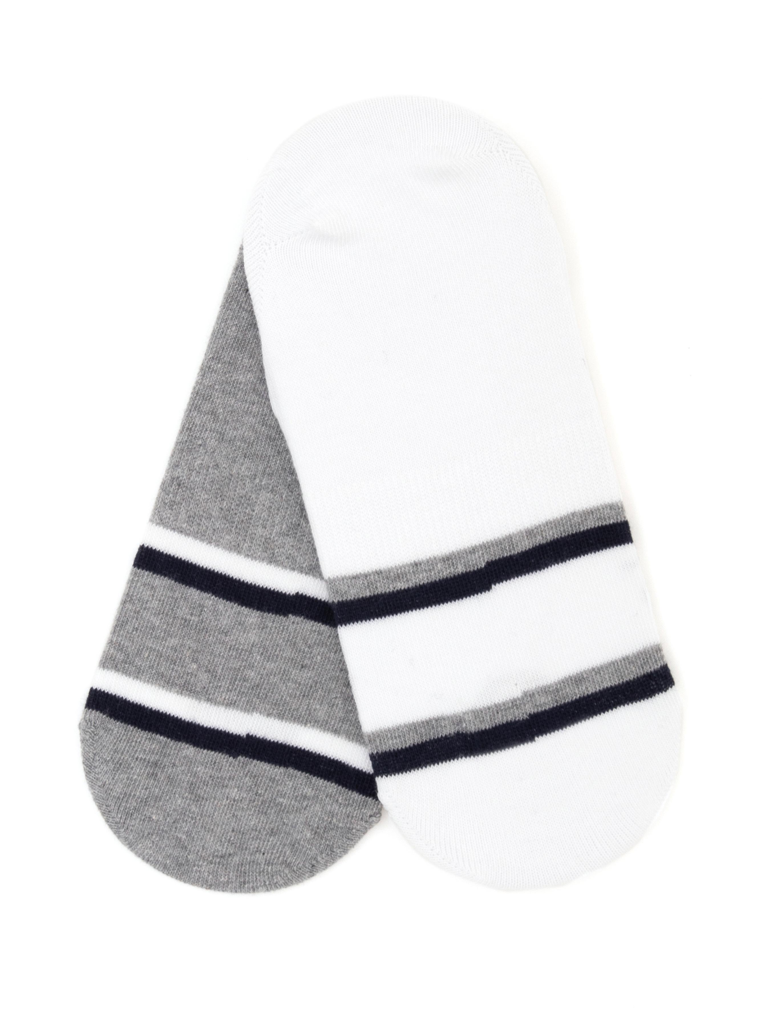 Kadın Gri 2'li Babet Çorap