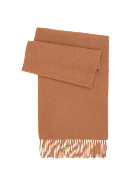 Kahverengi Yün Atkı - 50303337004