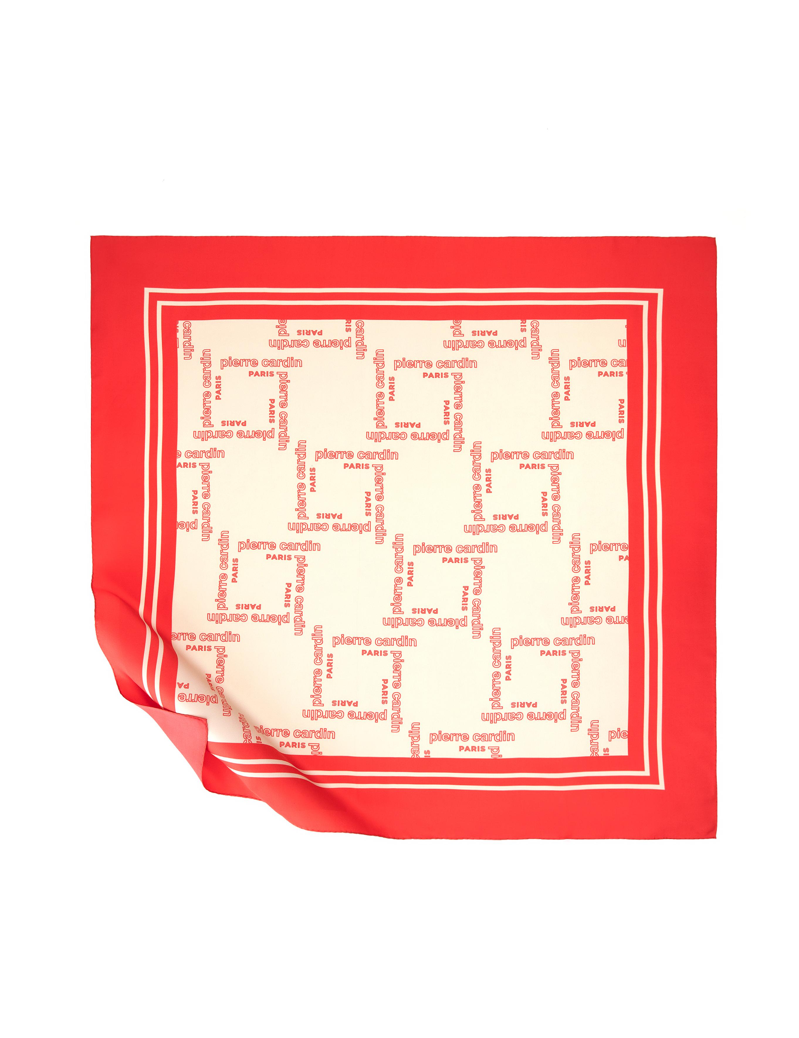 Nar Çiçeği İpek Eşarp