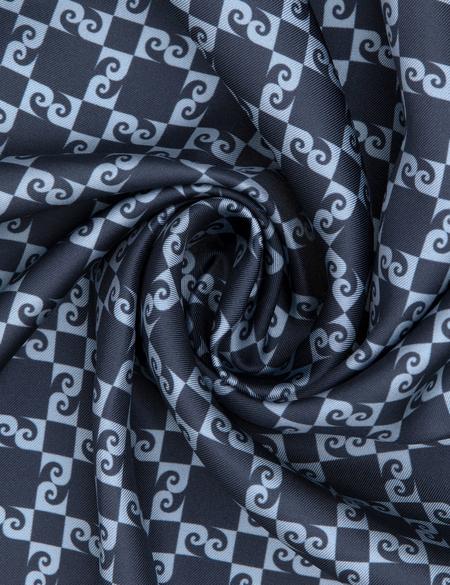 Lacivert İpek Eşarp - 50307018002