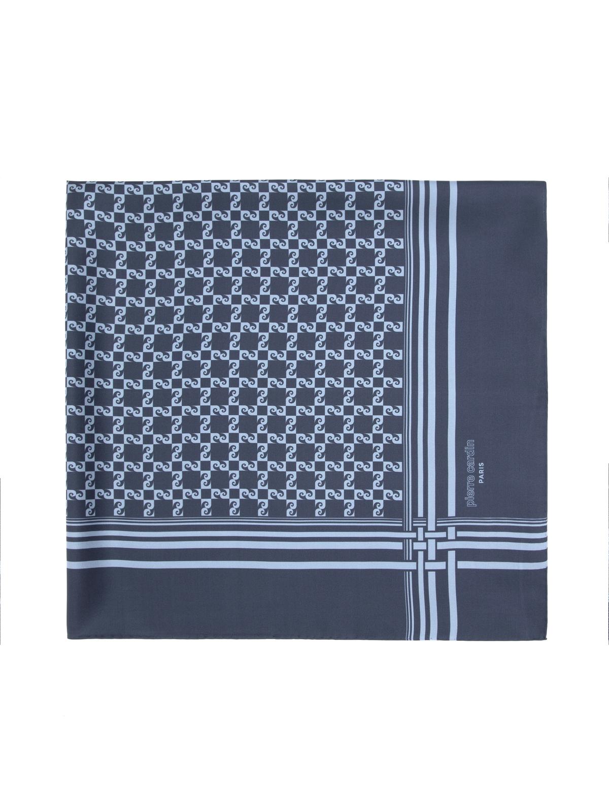 Lacivert İpek Eşarp - 50307018002