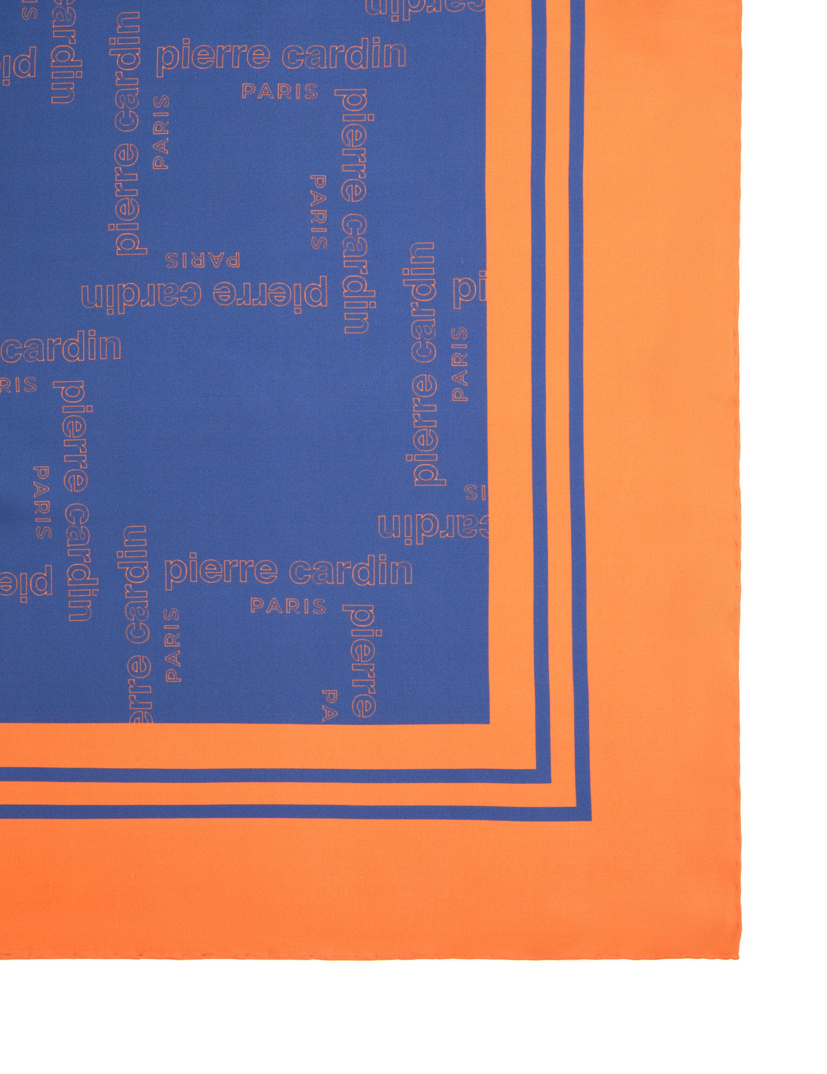 Turuncu İpek Eşarp