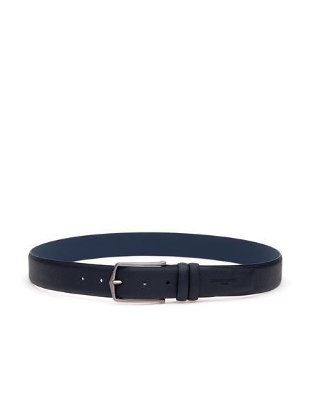 Lacivert %100 Deri Kemer - 50305134001