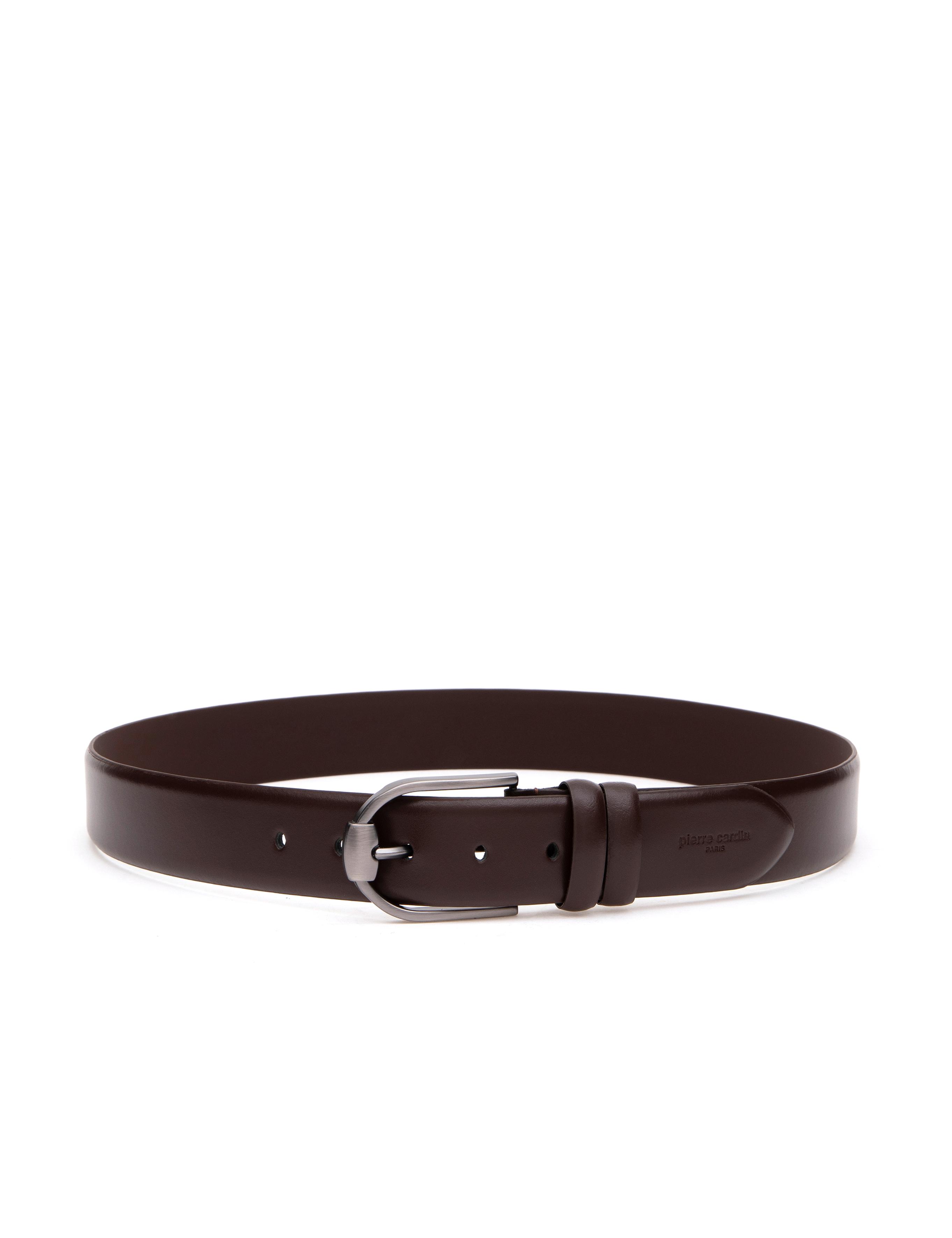 Kahverengi %100 Deri Denim Kemer