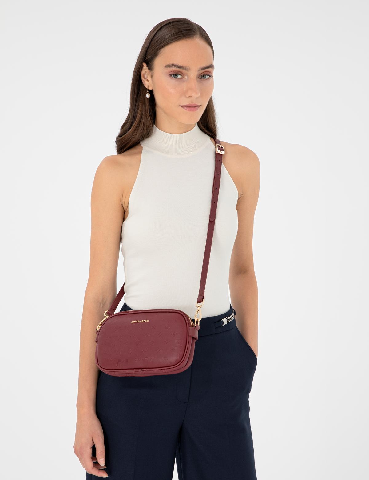 Bordo Çapraz Çanta