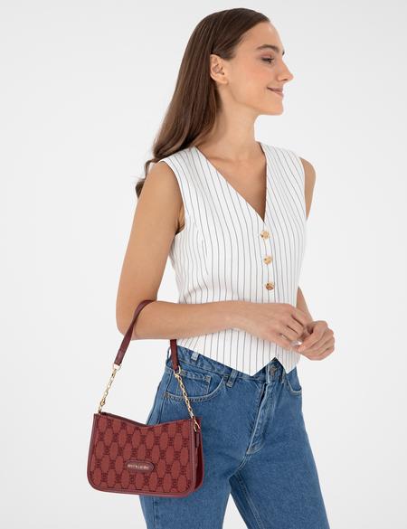 Bordo Çapraz Çanta - 50311158007