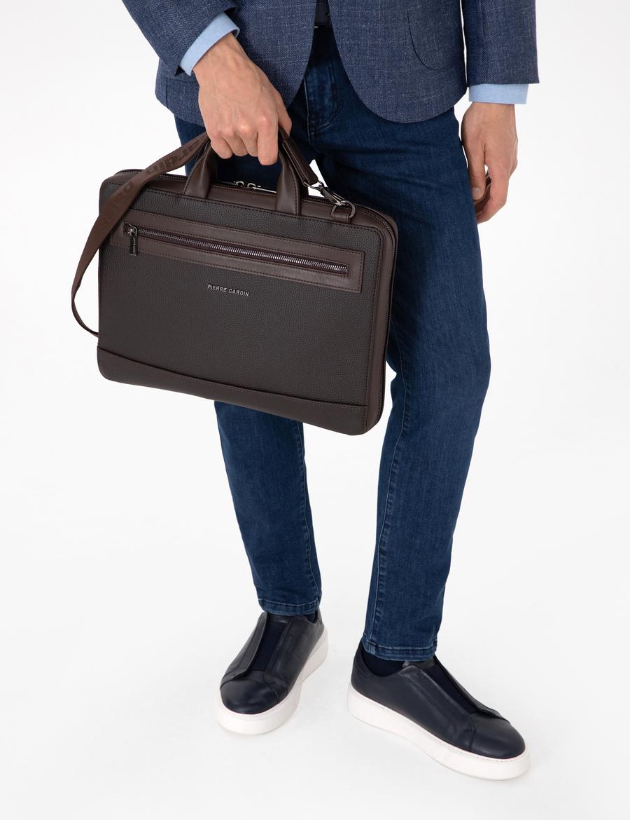 Erkek Kahverengi Evrak Çantası