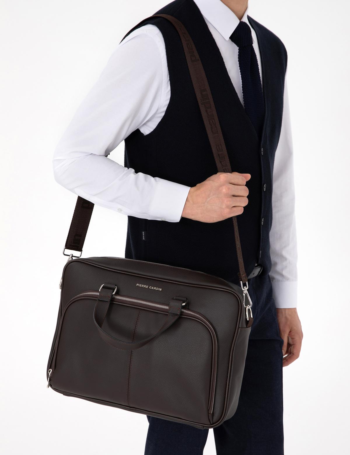 Erkek Kahverengi Evrak Çantası