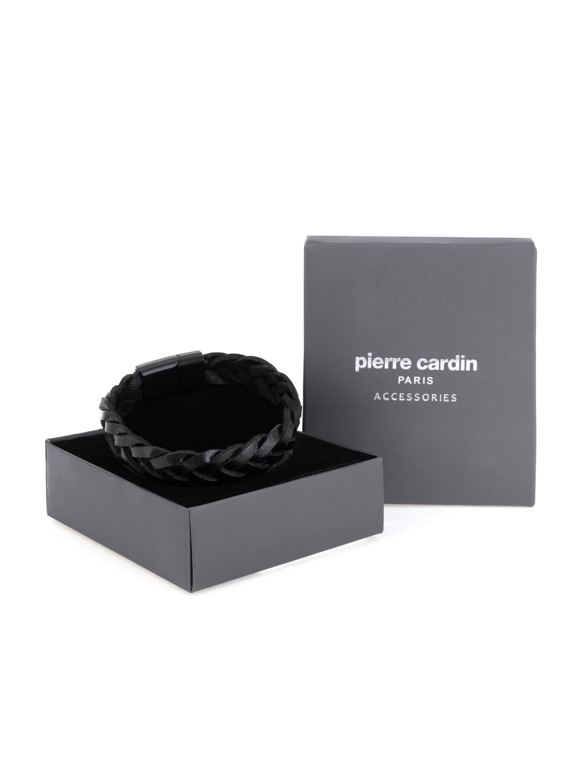 Siyah Deri Bileklik - 50306528001