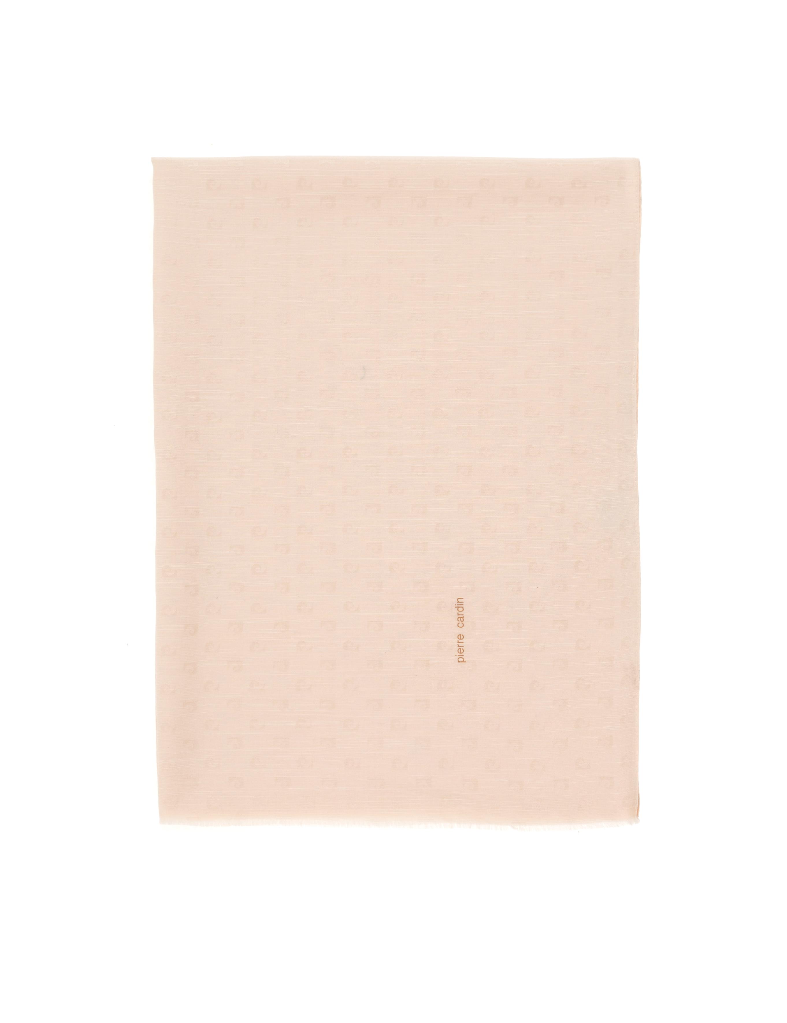 Pembe İpek Karışımlı Şal