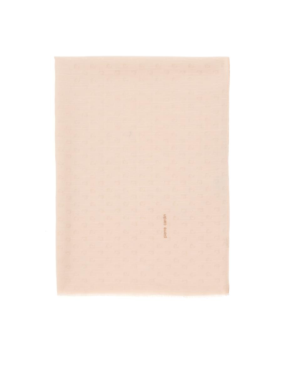 Pembe İpek Karışımlı Şal